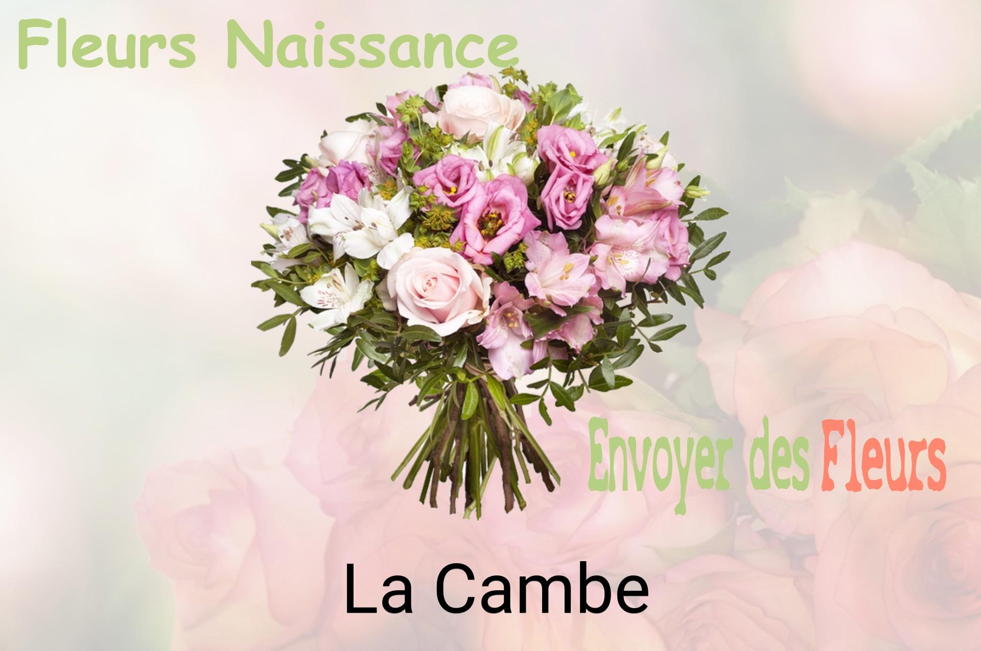 Bouquet de fleurs de naissance livré à La Cambe
